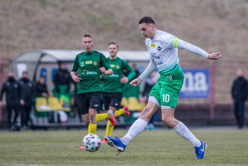 Football. Fortuna I Liga. GKS 1962 Jastrzebie - Radomiak Radom. 07.03.2020
