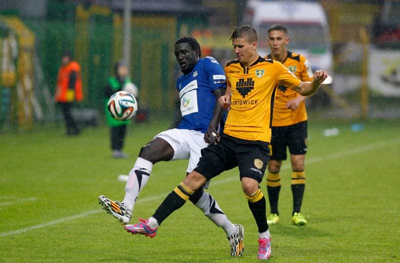 Football. Polish First League. GKS Katowice - Sandecja Nowy Sacz. 11.09.2015
