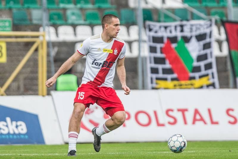 Football. Fortuna I Liga. Zaglebie Sosnowiec - LKS Lodz. 16.04.2022