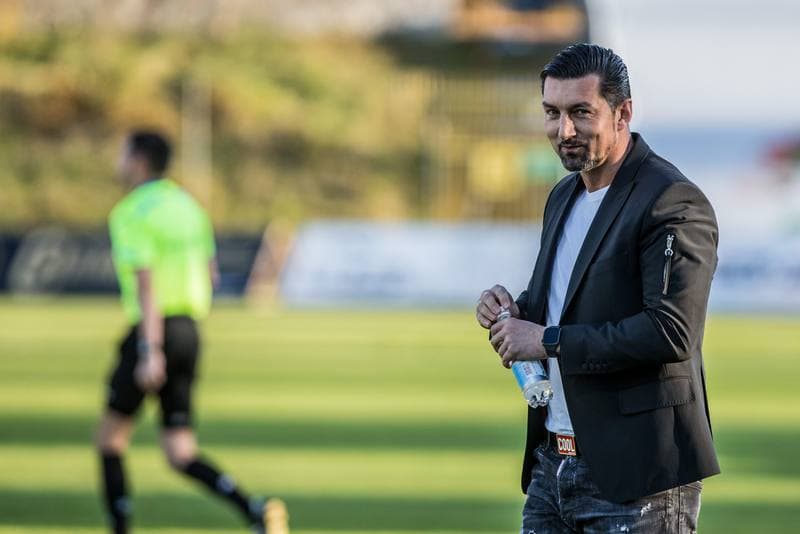 Football. Fortuna I Liga. Sandecja Nowy Sacz - Zaglebie Sosnowiec. 31.10.2021