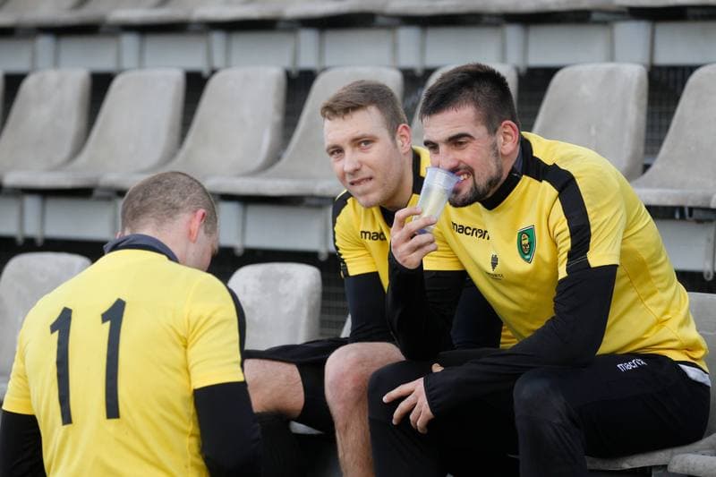 Football. Sparing. GKS Katowice - MFK Frydek-Mistek. 30.01.2019