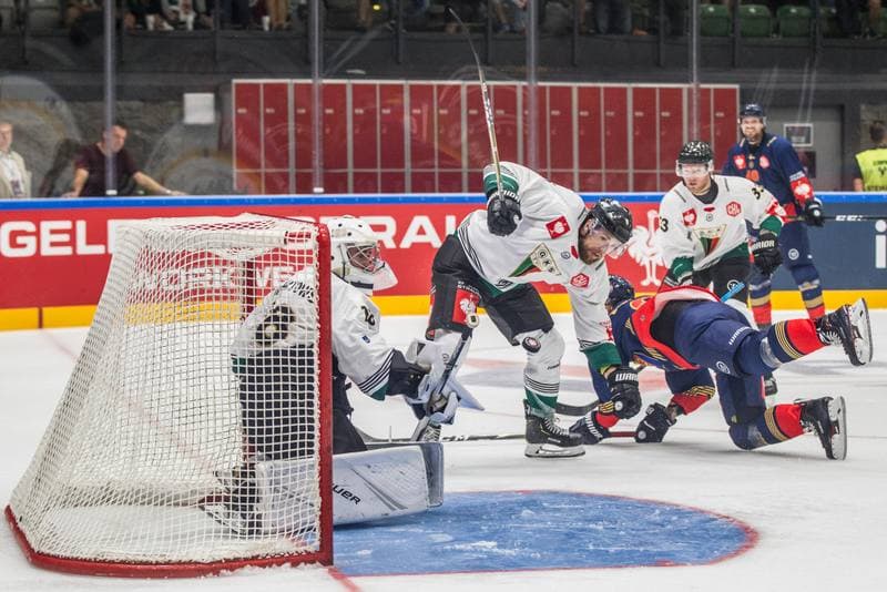 Ice Hockey. Champions Hockey League. GKS Tychy - Djurgarden Stockholm. 30.08.2019