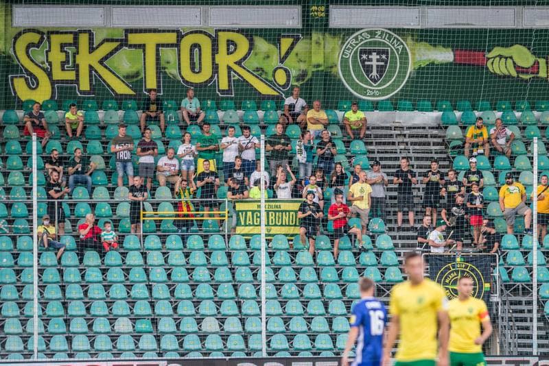 Football. Fortuna Liga. MSK Zilina - FC Nitra. 11.08.2020