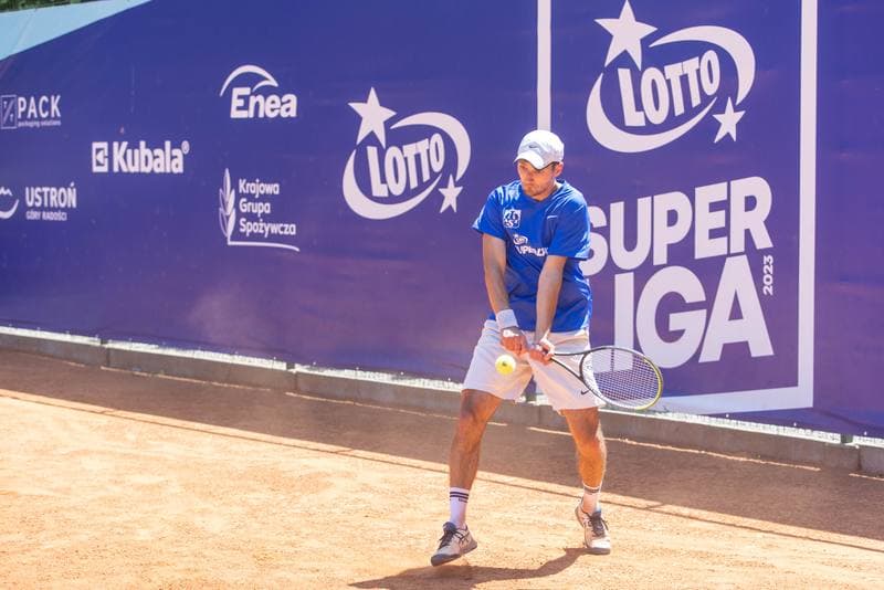 Tennis. Lotto SuperLiga. KT Kubala Ustron - AZS Tenis Poznan. 04.06.2023