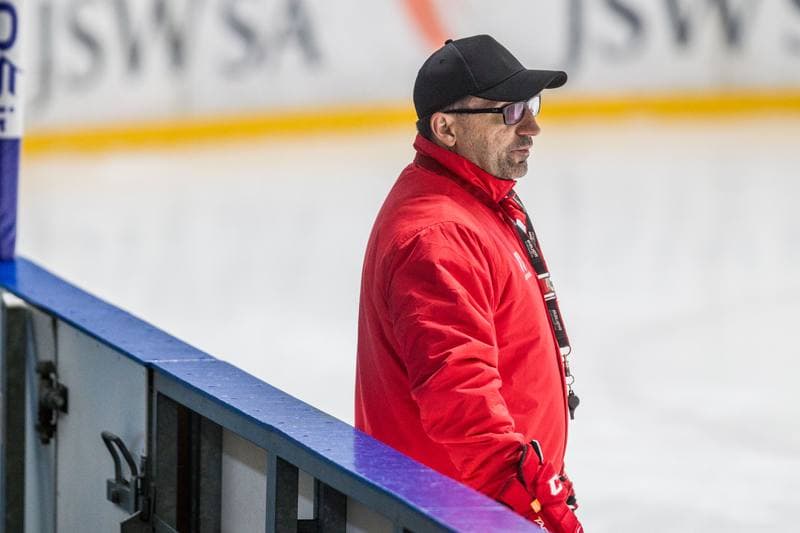 Ice Hockey. Poland national team. Training. 06.05.2021