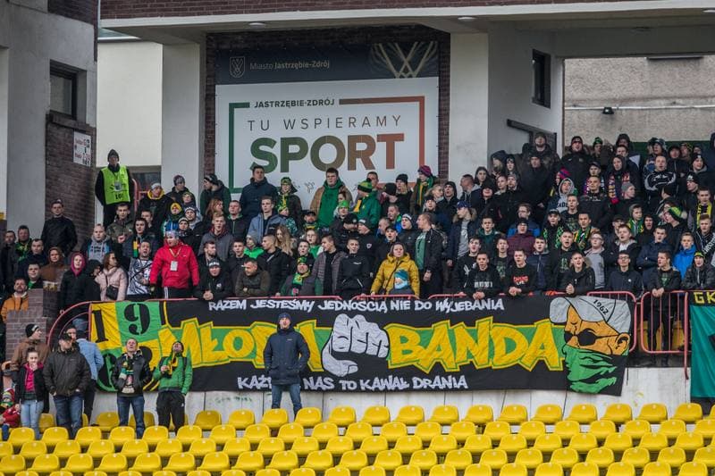 Football. Fortuna I Liga. GKS 1962 Jastrzebie - Radomiak Radom. 07.03.2020
