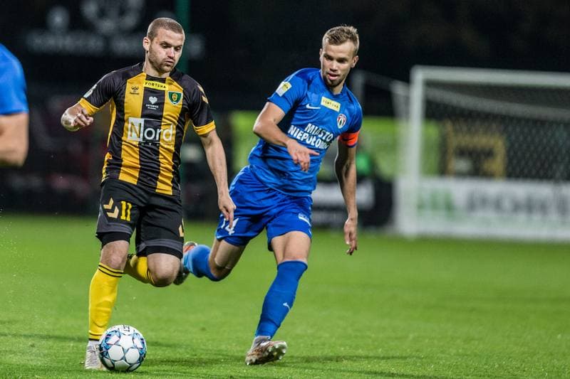 Football. Fortuna I Liga. GKS Katowice - Puszcza Niepolomice. 23.10.2021