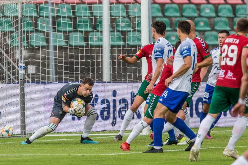 Football. Fortuna I Liga. Zaglebie Sosnowiec - Stal Mielec. 17.07.2020