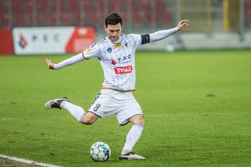 Football. Fortuna I Liga. GKS Tychy - Miedz Legnica. 21.11.2020