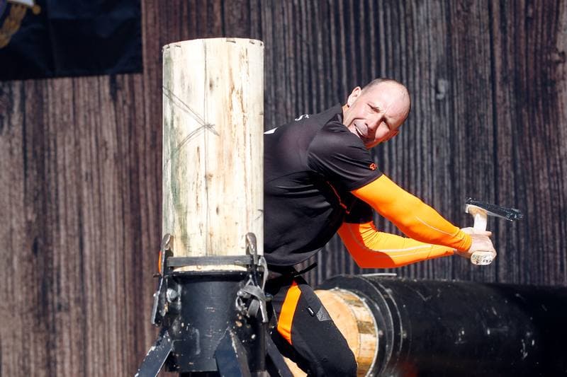Lumberjack Championships. Stihl Timbersports. 06.10.2018