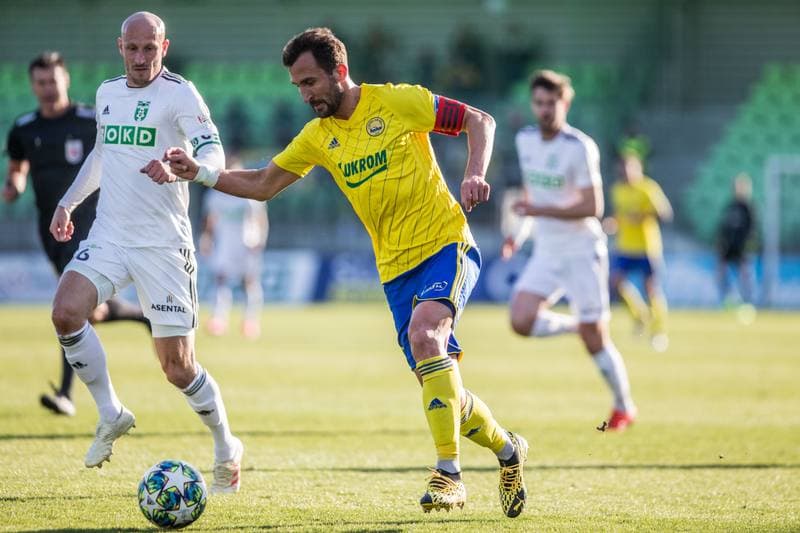 Football. Fortuna:Liga. MFK Karvina - Fastav Zlin. 15.02.2020