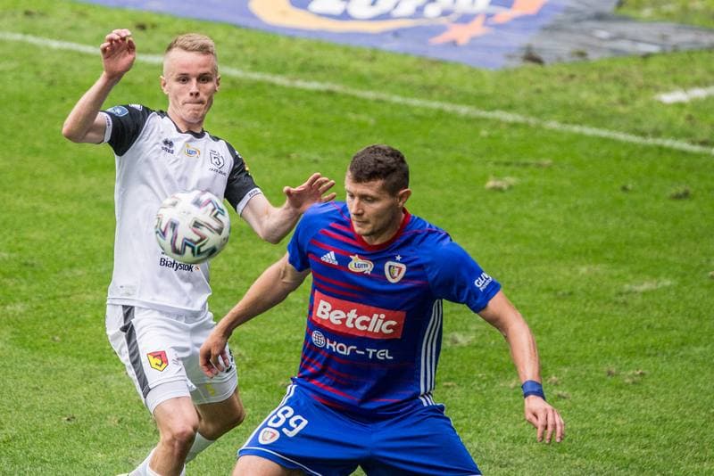 Football. PKO BP Ekstraklasa. Piast Gliwice - Jagiellonia Bialystok. 12.07.2020