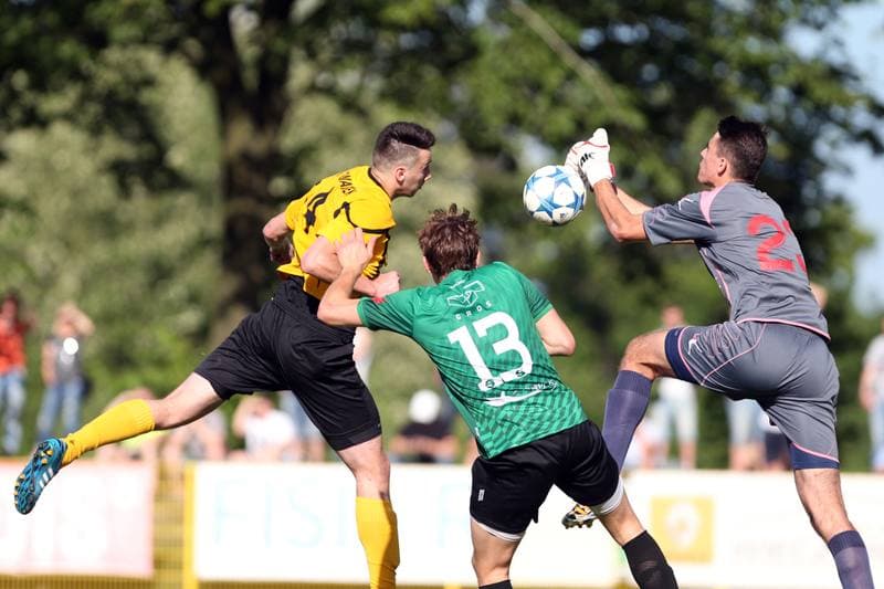 Football. Playoff for III Liga. Gwarek Tarnowskie Gory - Unia Turza Slaska. 18.06.2016