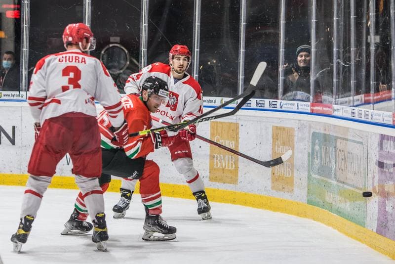 Ice Hockey. EIHC Christmas Cup. Poland - Hungary. 17.12.2021