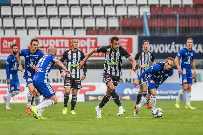 Football. Fortuna:Liga. Sigma Olomouc - Dynamo Ceske Budejovice. 19.10.2019