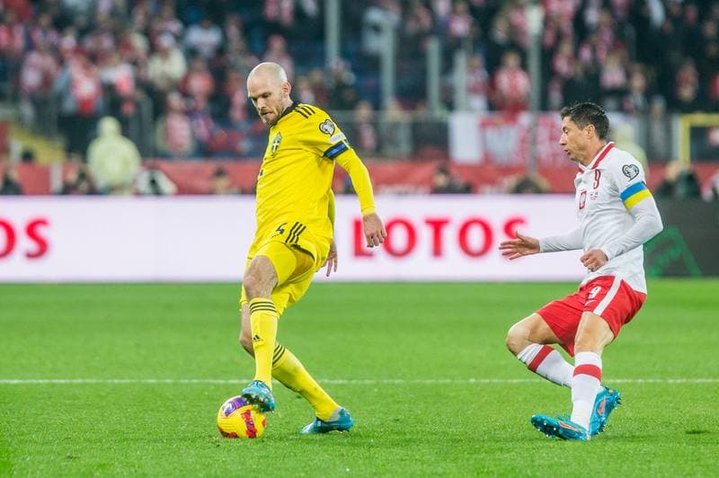 Football. FIFA World Cup Qualifiers. Poland - Sweden. 29.03.2022