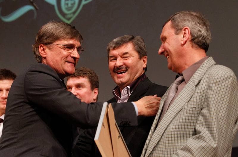 Football. GKS Katowice. Press Conference. 28.02.2014