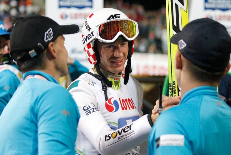 Ski Jumping. FIS Grand Prix. Dawid Kubacki - Piotr Zyla - Kamil Stoch - Maciej Kot. 25.07.2014