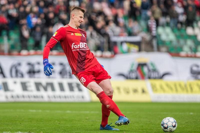 Football. Fortuna I Liga. Zaglebie Sosnowiec - LKS Lodz. 16.04.2022