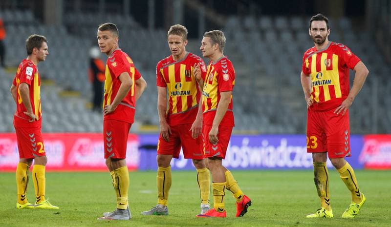 Football. PKO BP Ekstraklasa. Korona Kielce - Gornik Leczna. 21.09.2015