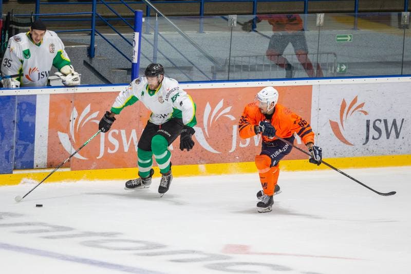 Ice Hockey. Sparing. JKH GKS Jastrzebie - Dukla Michalovce. 31.08.2022