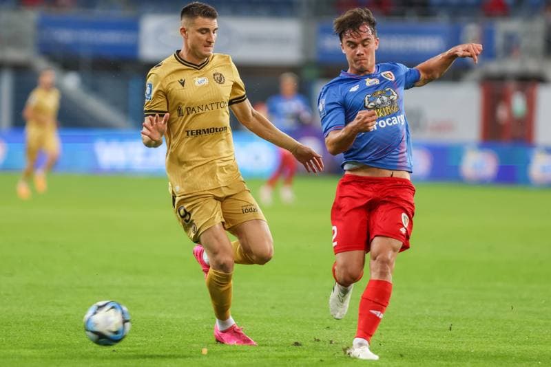 Football. PKO BP Ekstraklasa. Piast Gliwice - Widzew Lodz. 29.09.2023