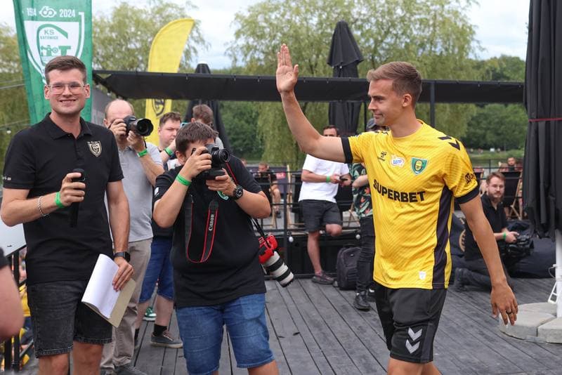 Football. GKS Katowice. Team Presentation. 17.07.2024