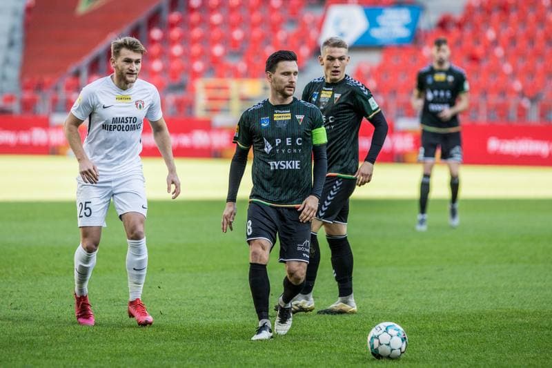 Football. Fortuna I Liga. GKS Tychy - Puszcza Niepolomice. 08.11.2020