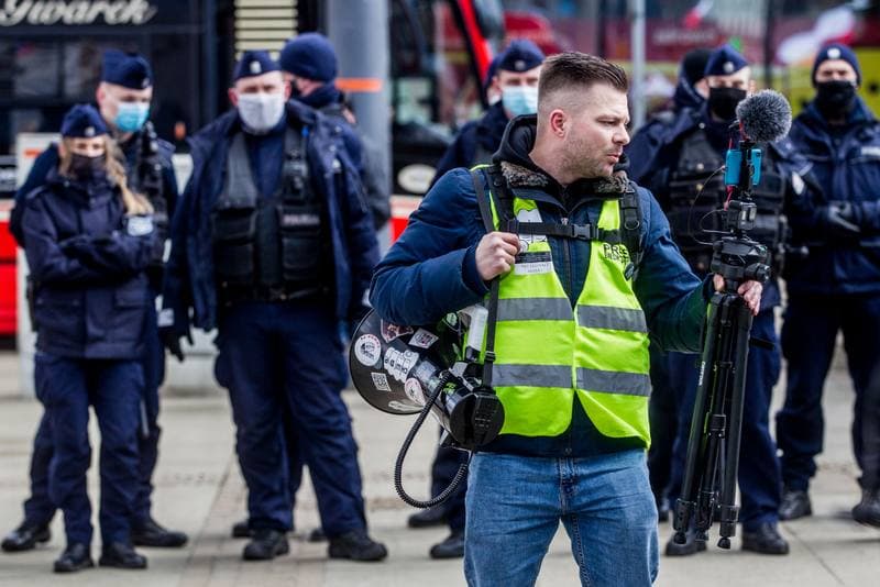 Events. March of Free People. Katowice. 06.03.2021