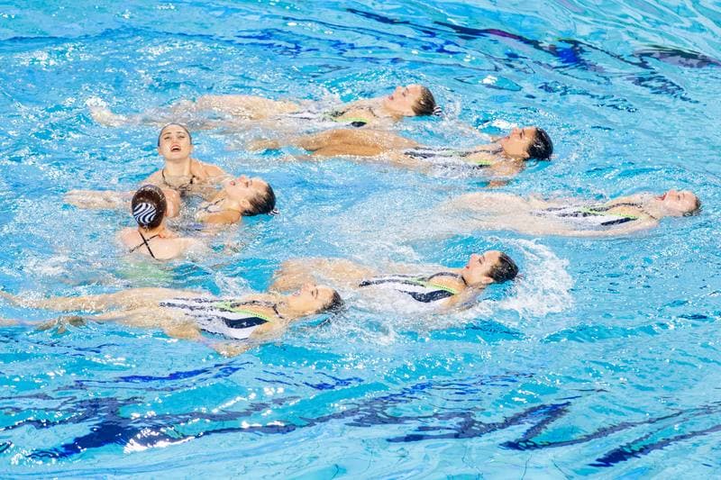 Artistic Swimming. European Games. Team Acrobatic Routine. 24.06.2023
