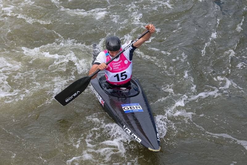 Canoe Slalom. European Games. Timo Trummer - 02.07.2023