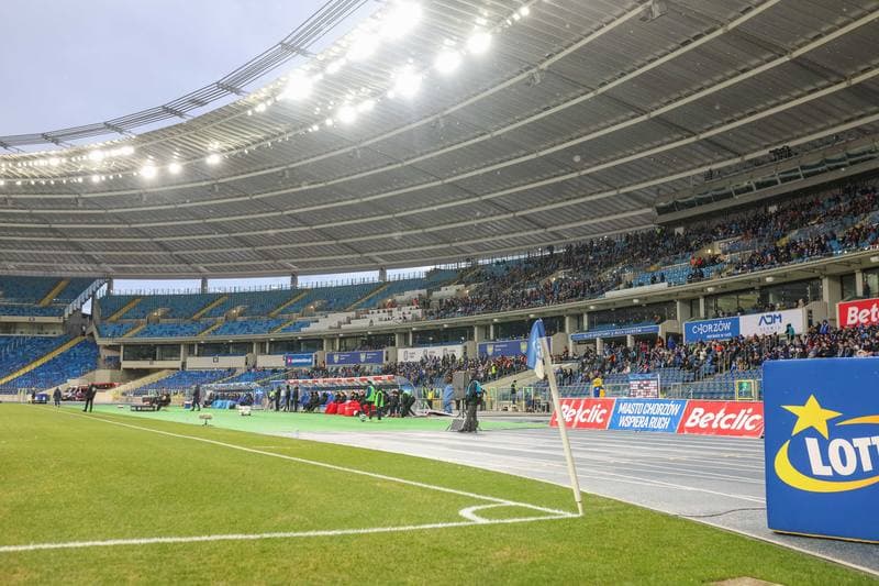 Football. PKO BP Ekstraklasa. Ruch Chorzow - Korona Kielce. 26.11.2023