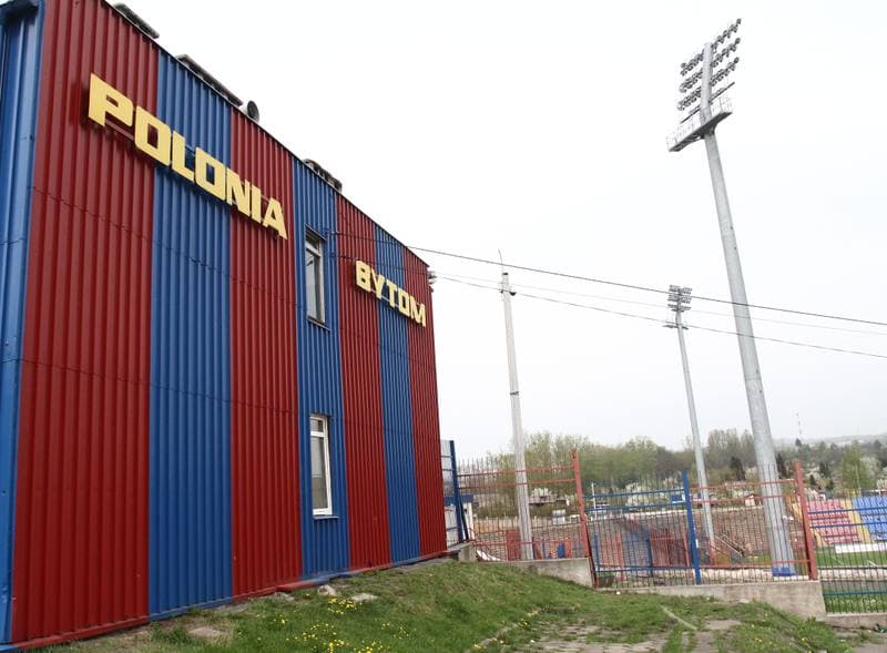 Football. Polonia Bytom. Press Conference. 30.04.2013