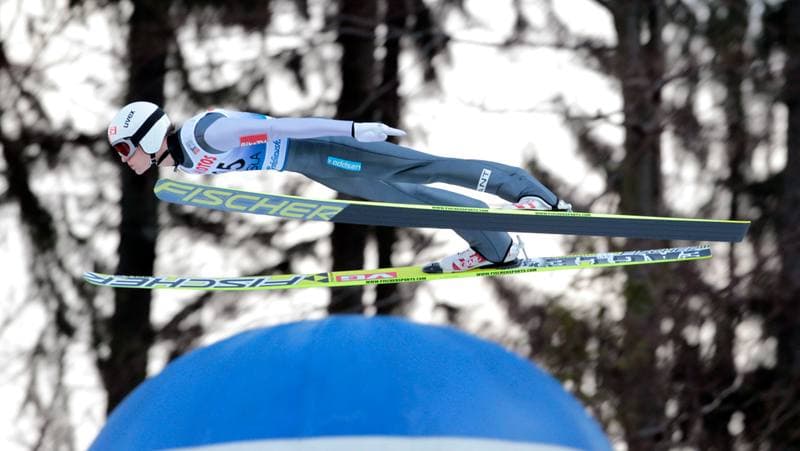 Ski Jumping. FIS World Cup. Podium. 16.01.2014