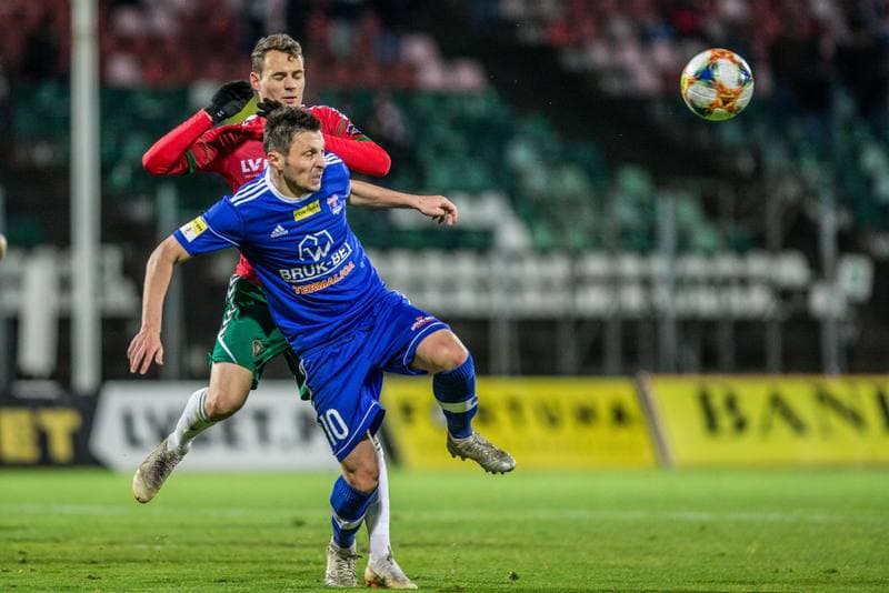 Football. Fortuna I Liga. Zaglebie Sosnowiec - Bruk-Bet Termalica Nieciecza. 29.11.2019