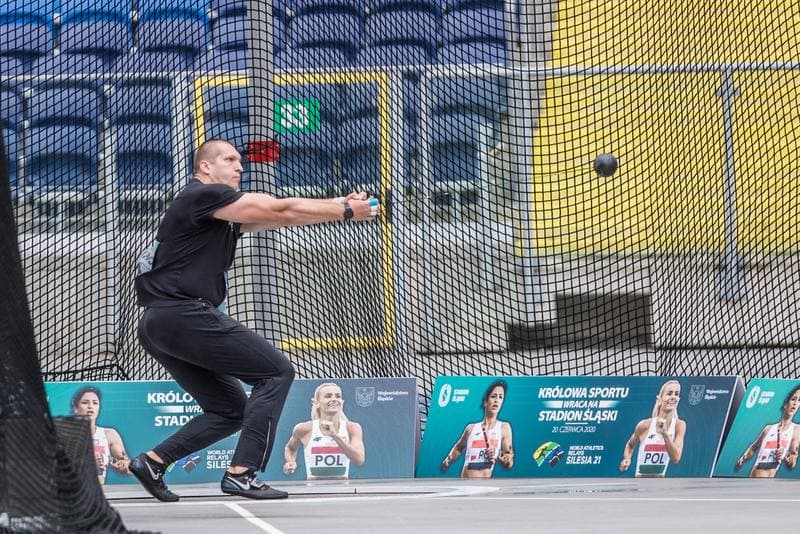 Athletics. Meeting. Ewa Rozanska. 20.06.2020