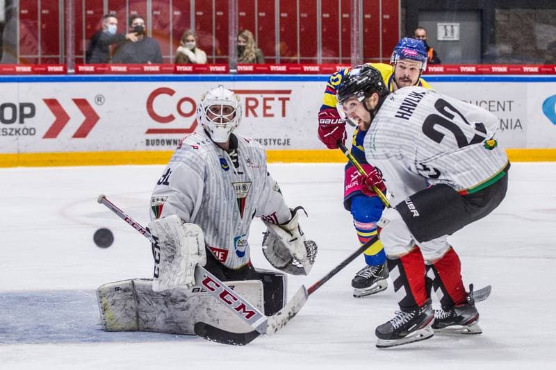 Ice Hockey. Polska Hokej Liga. GKS Tychy - Tauron Podhale Nowy Targ. 25.10.2020