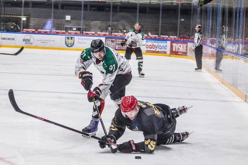 Ice Hockey. Polska Hokej Liga. GKS Tychy - Comarch Cracovia. 22.12.2021