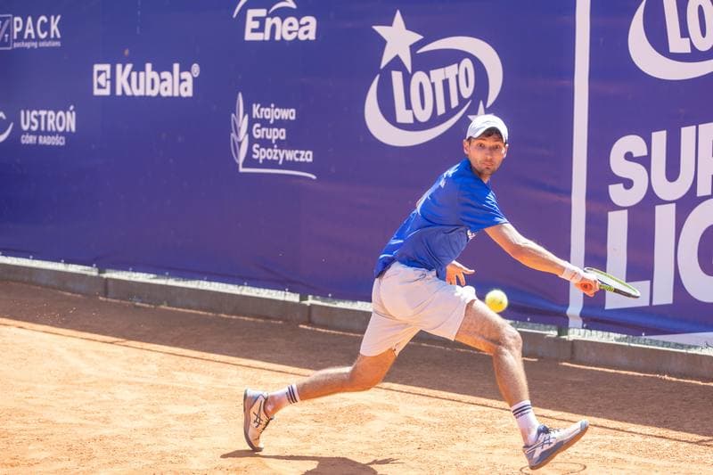 Tennis. Lotto SuperLiga. KT Kubala Ustron - AZS Tenis Poznan. 04.06.2023