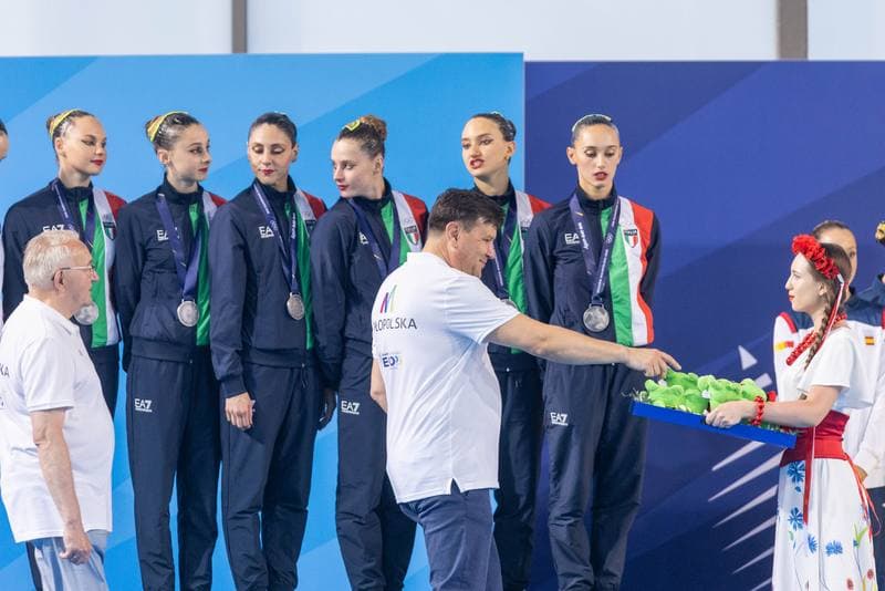 Artistic Swimming. European Games. Team Free Routine Combination. 23.06.2023