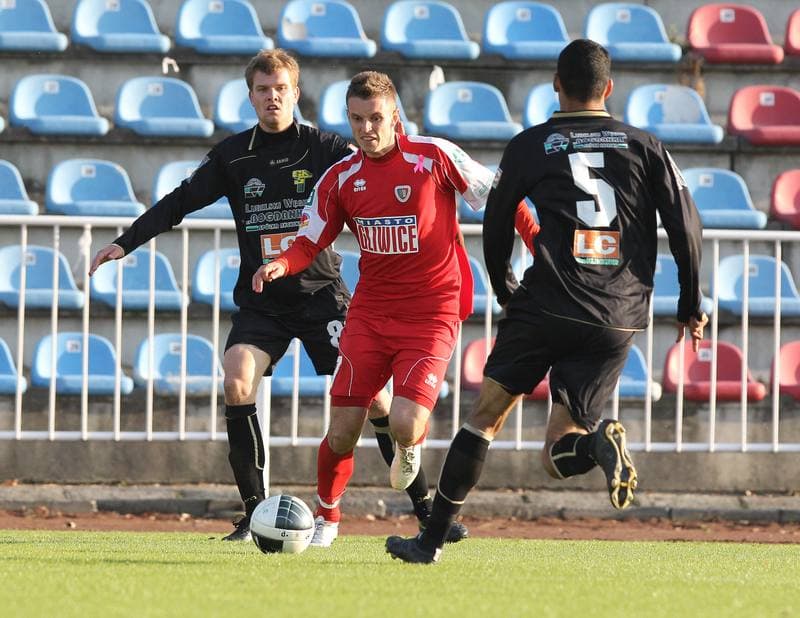 Football. I liga. Piast Gliwice - Bogdanka Leczna. 16.10.2011