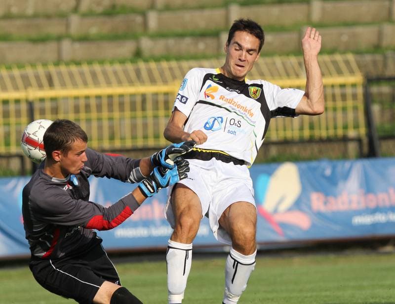 Football. Bytom I liga. Ruch Radzionkow - Wisla Plock. 27.08.2011