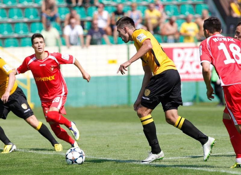 Football. I Liga. GKS Katowice - Widzew Lodz. 02.08.2014