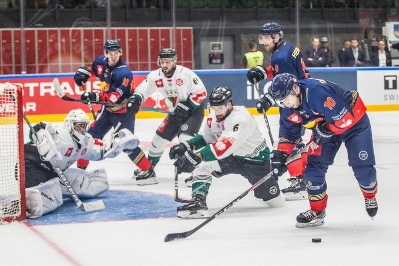 Ice Hockey. Champions Hockey League. GKS Tychy - Djurgarden Stockholm. 30.08.2019