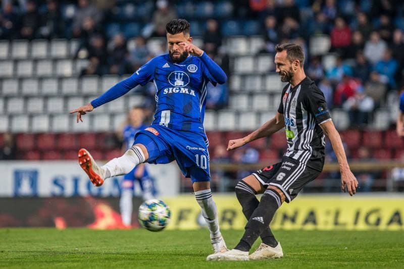 Football. Fortuna:Liga. Sigma Olomouc - Dynamo Ceske Budejovice. 19.10.2019