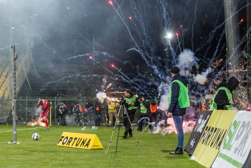 Football. Fortuna I Liga. GKS Katowice - Widzew Lodz. 06.04.2022