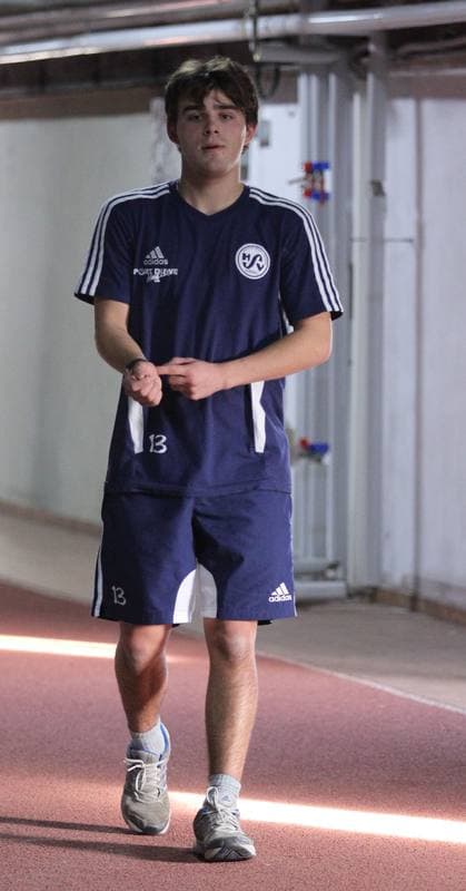 Football. Michael Wojcik. Training. 16.12.2011