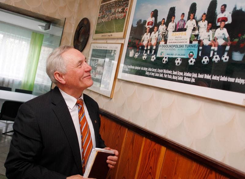 Football. LKS Pasjonat Dankowice. Press Conference. 15.04.2015