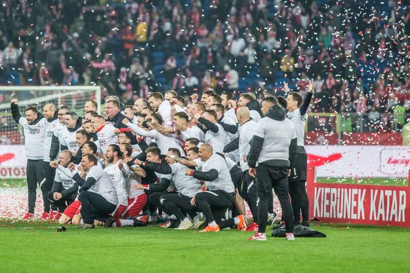 Football. FIFA World Cup Qualifiers. Poland - Sweden. 29.03.2022