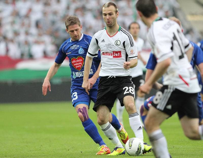 Football. Puchar Polski. Legia Warsaw - Ruch Chorzow. 24.04.2012
